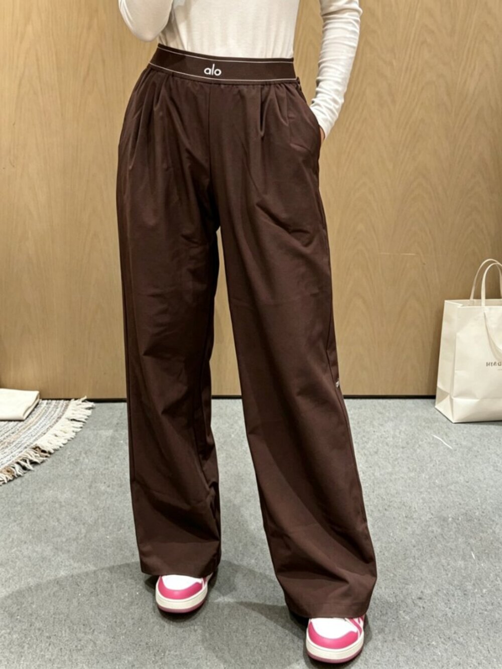Espresso☕️ALO Yoga Suit Up Trouser NWT Regular 30" Inseam🤎